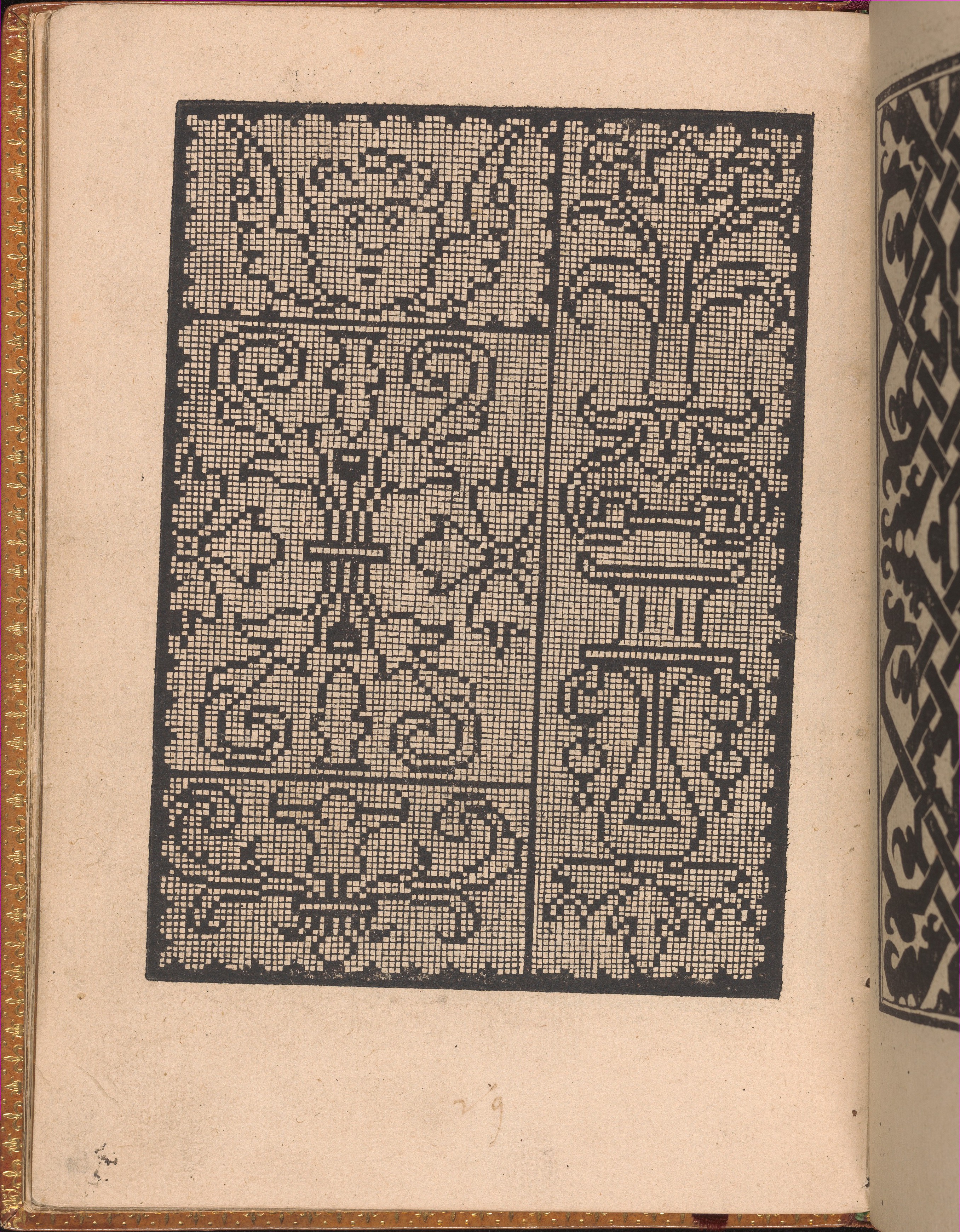 Vintage Cross-Stitch Pattern