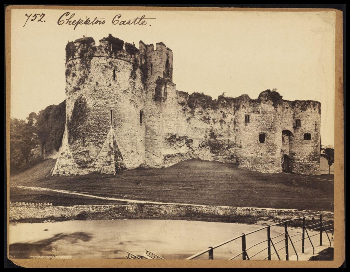 Vintage View of Chepstow Castle
