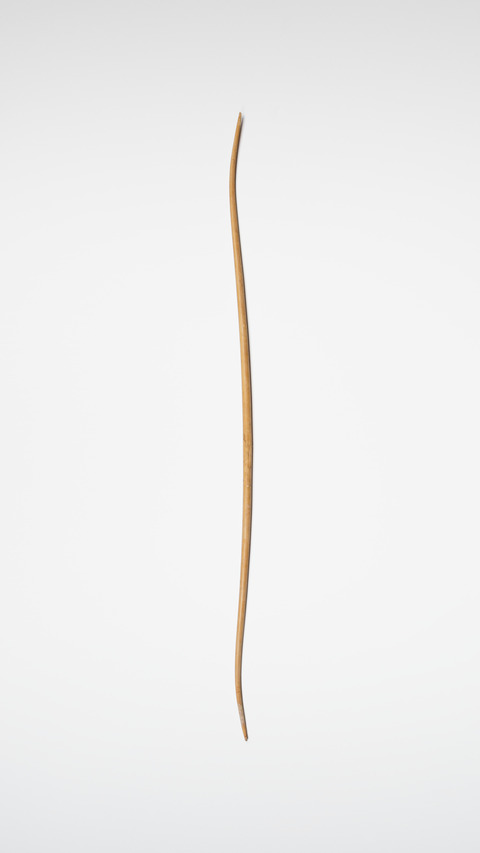 Single Long Light Brown Wooden Stick