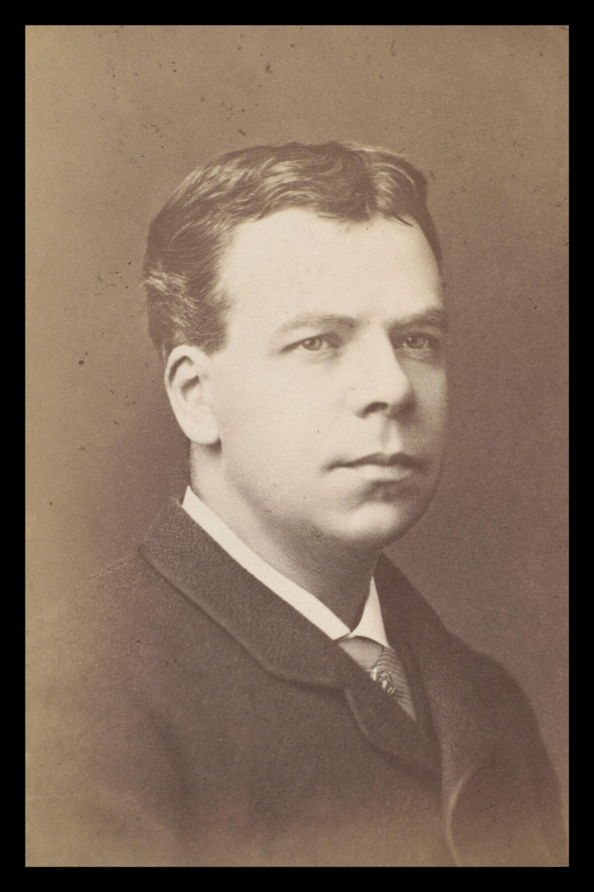 Vintage Sepia Portrait of a Man