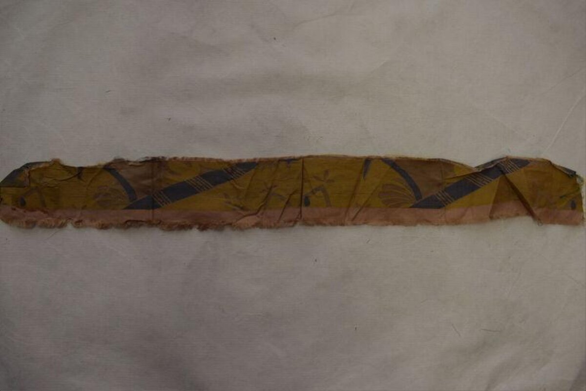 Antique Patterned Textile Fragment