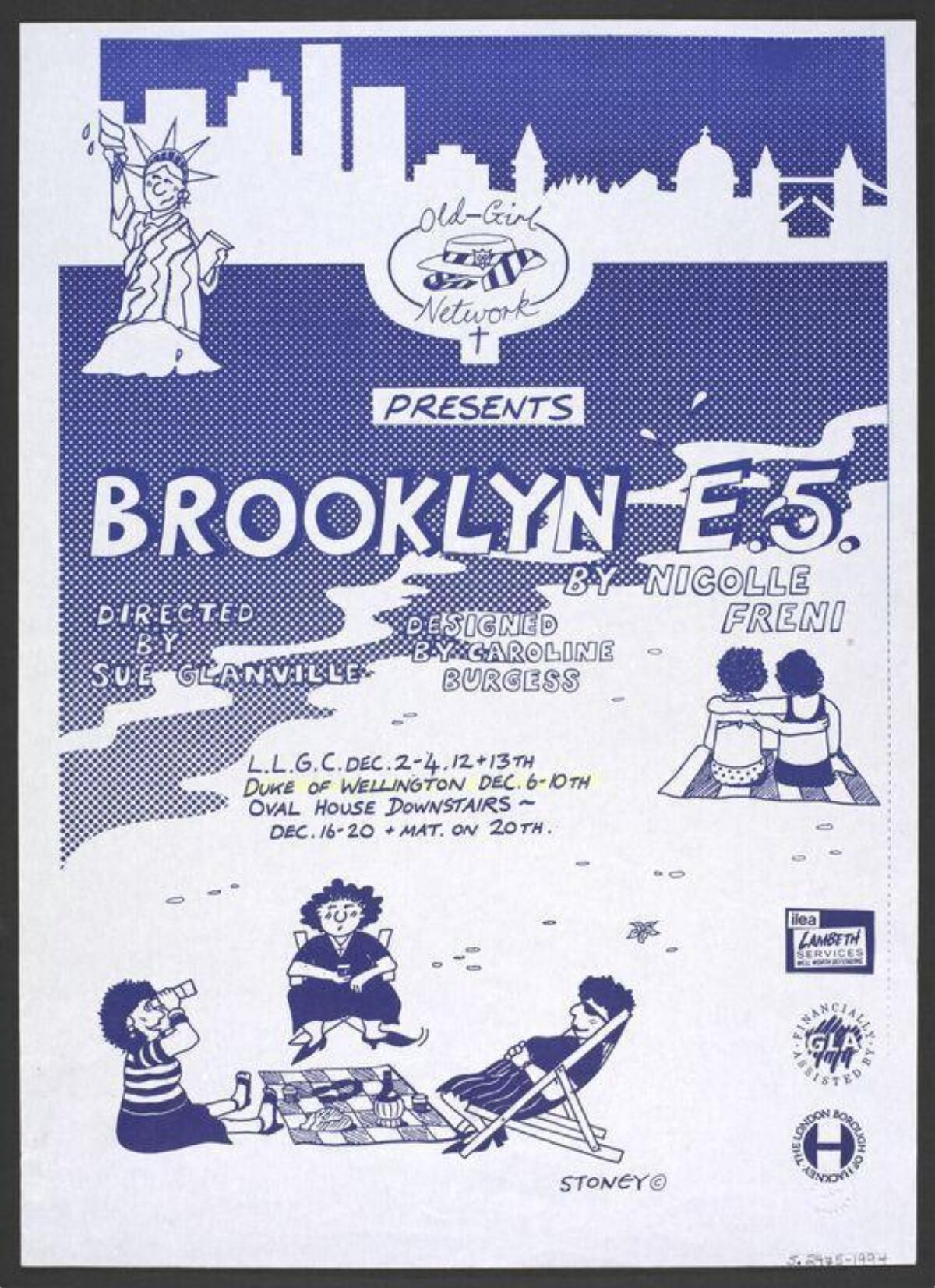 Theater Poster for Brooklyn E.5