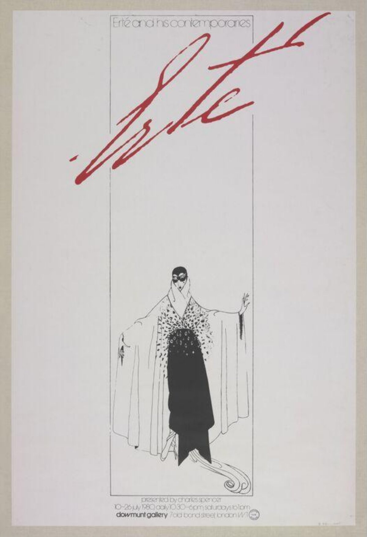 Erté Art Exhibition Poster