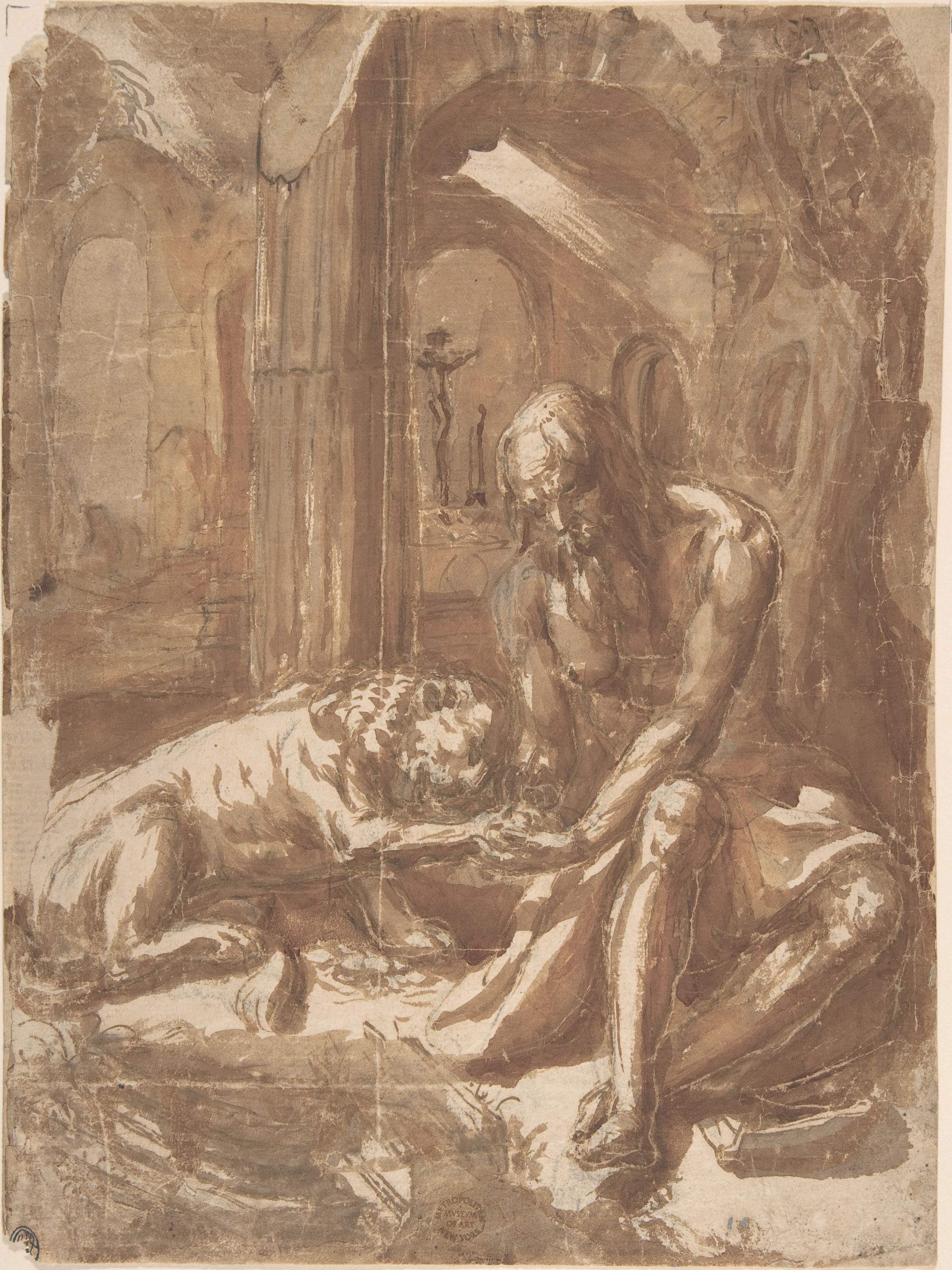 Saint Jerome with a Lion