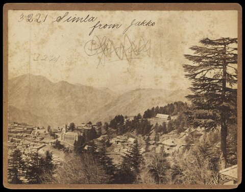 Simla View From Jakko