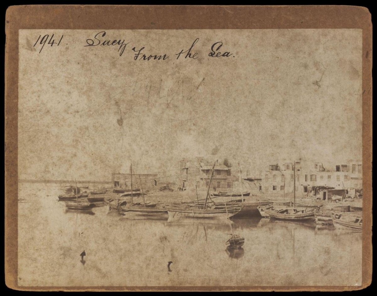 1941 Suez View From The Sea