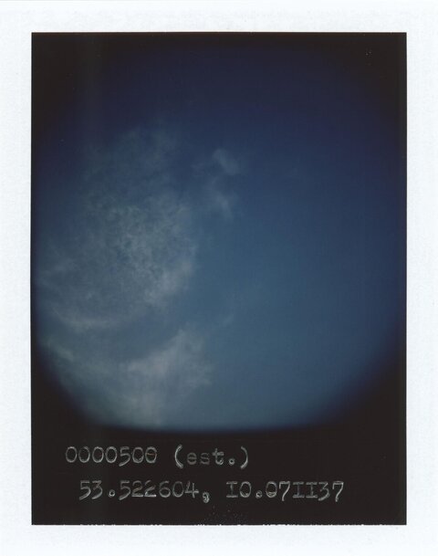Blue Sky With Wispy Clouds