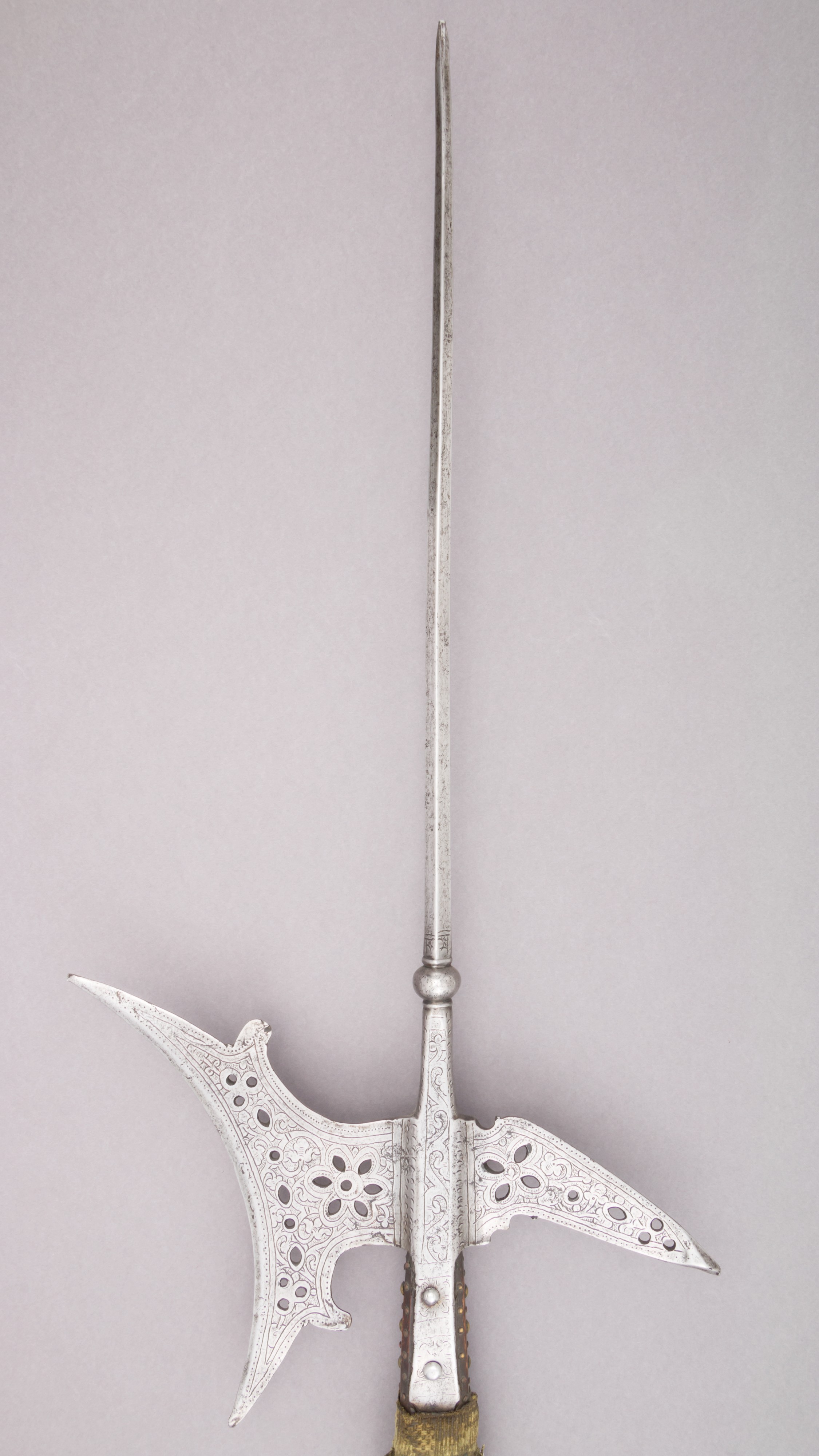 Engraved Antique Halberd