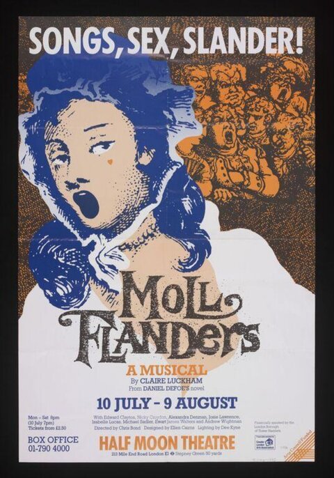 Moll Flanders Musical Theatre Poster