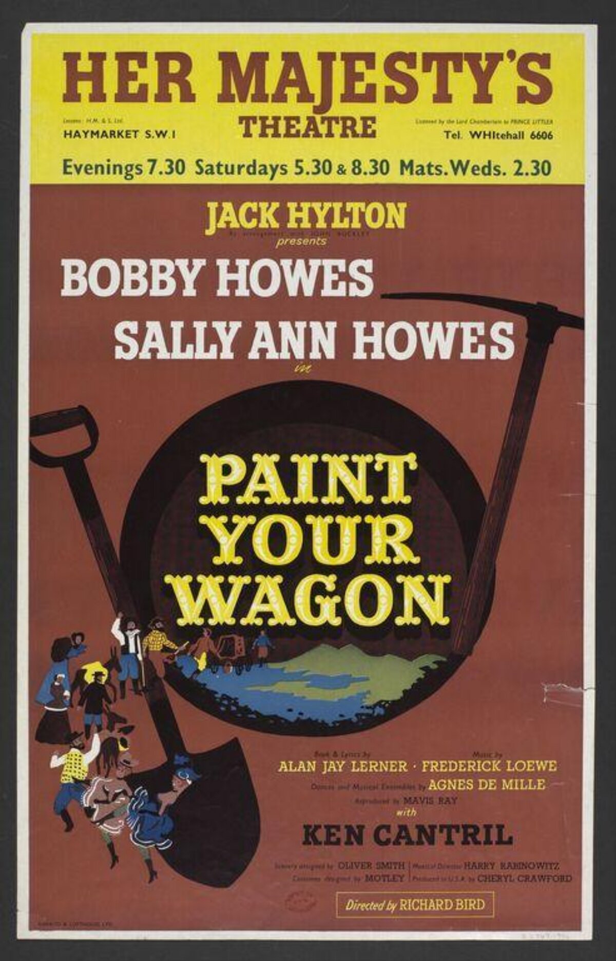 Paint Your Wagon Theatre Poster