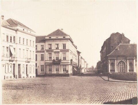Vintage European City Street