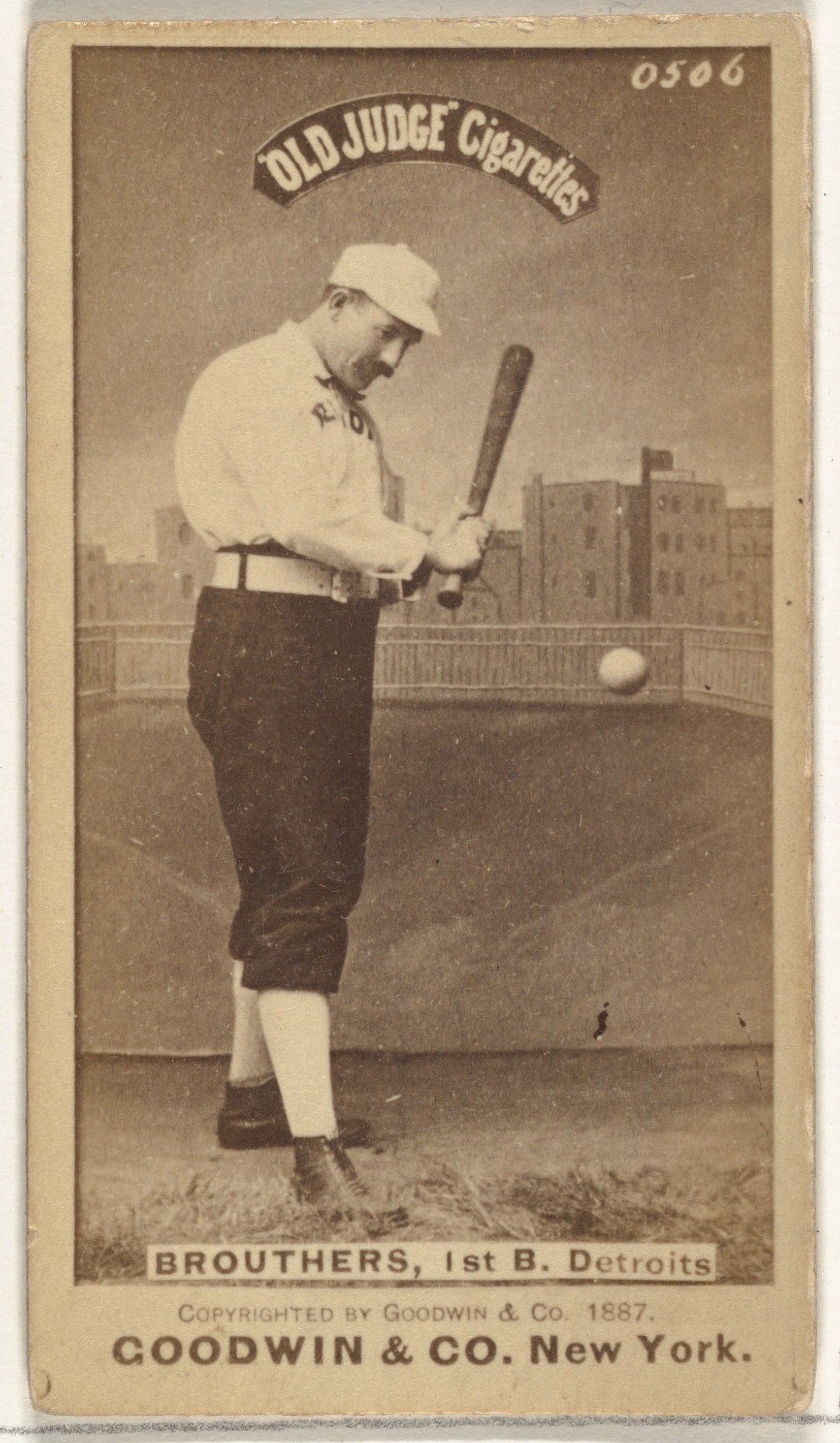 1887 Vintage Baseball Cigarette Card