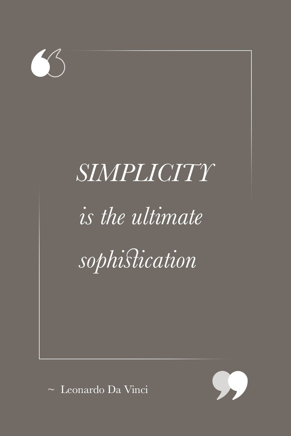 Simplicity Quote by Leonardo Da Vinci