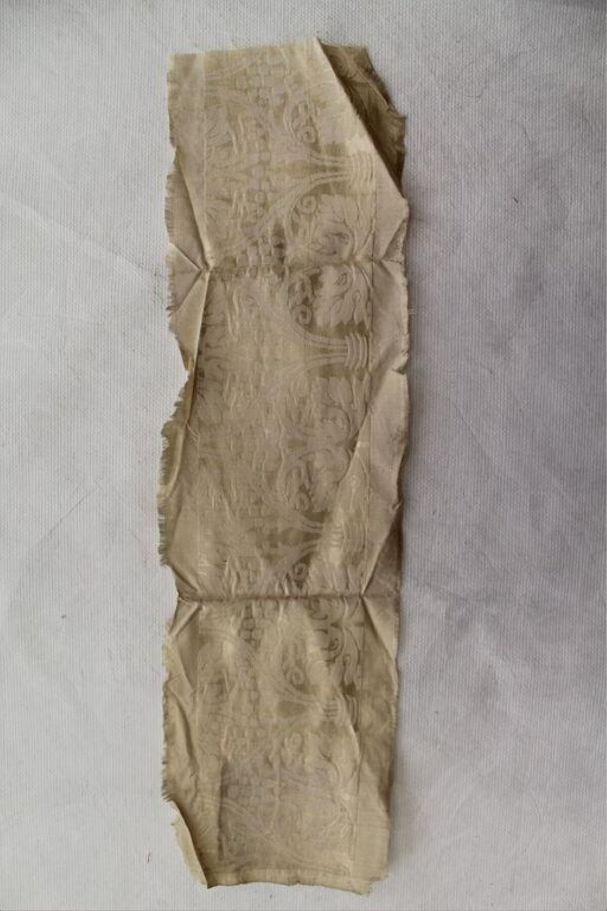 Ancient Patterned Silk Fragment