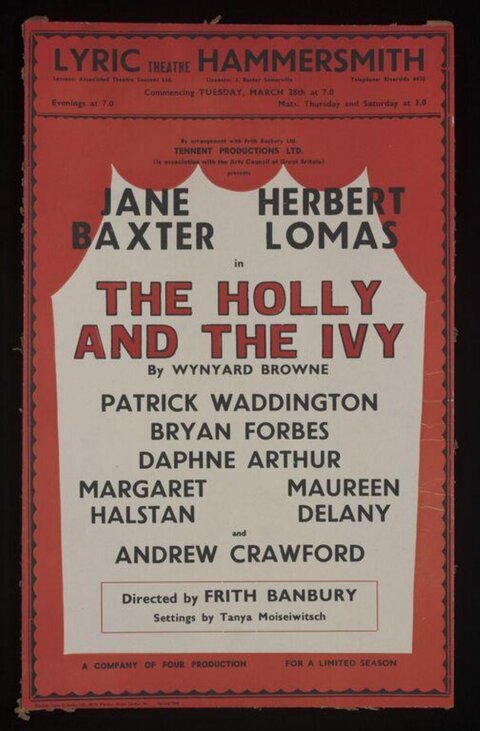 The Holly and The Ivy Theatre Poster