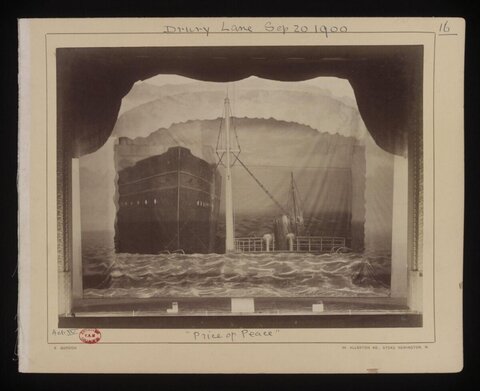 1900 Price of Peace Theatre Stage Set