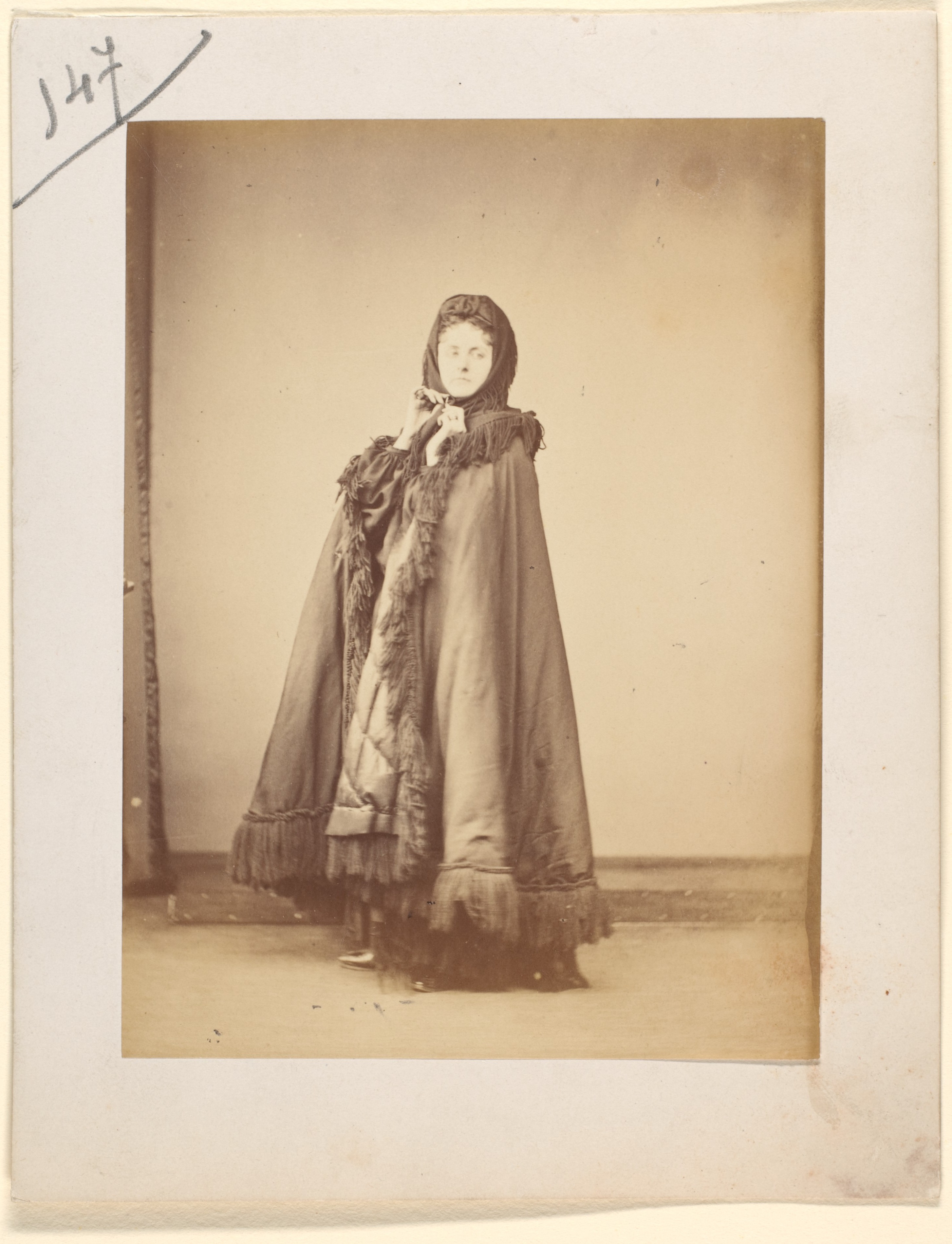 Vintage Full Length Portrait of Woman