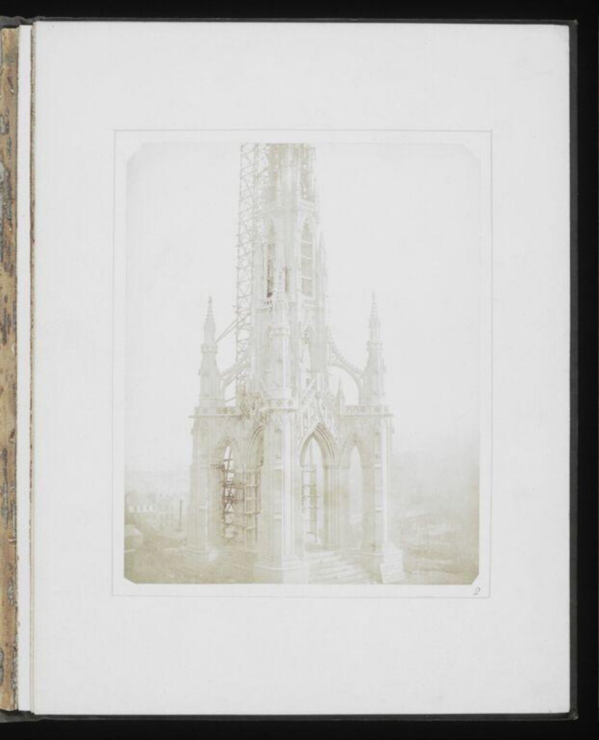 Gothic Monument Under Construction