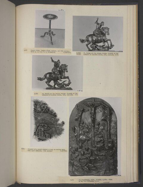 Album Page of Antique Artifact Photos