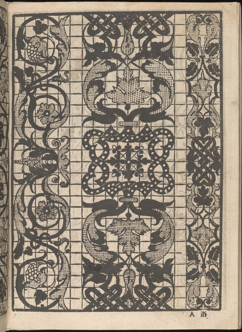 Vintage Ornamental Embroidery Pattern