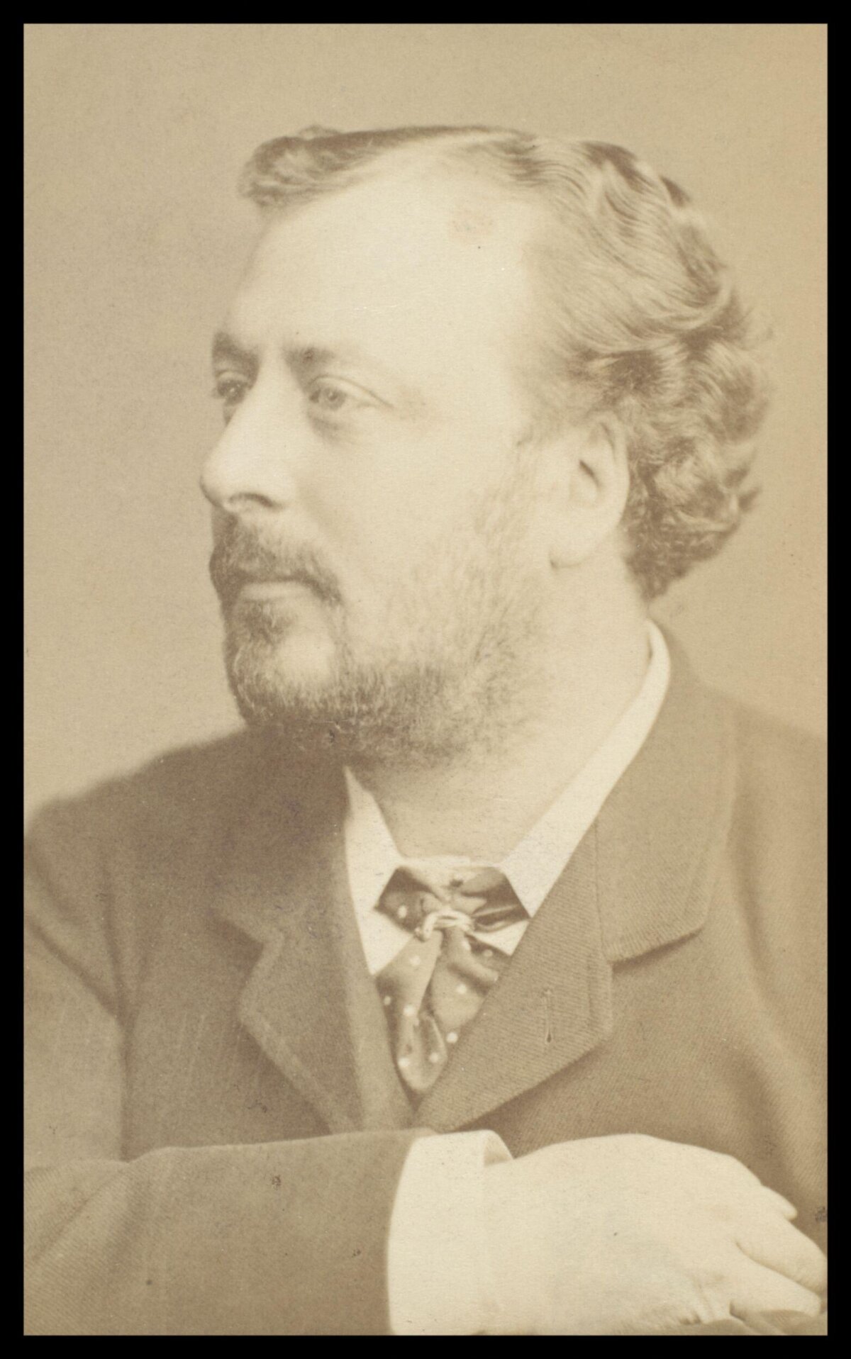 Vintage Portrait of 19th Century Gentleman
