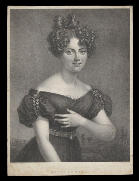 Portrait of Mademoiselle Sontag