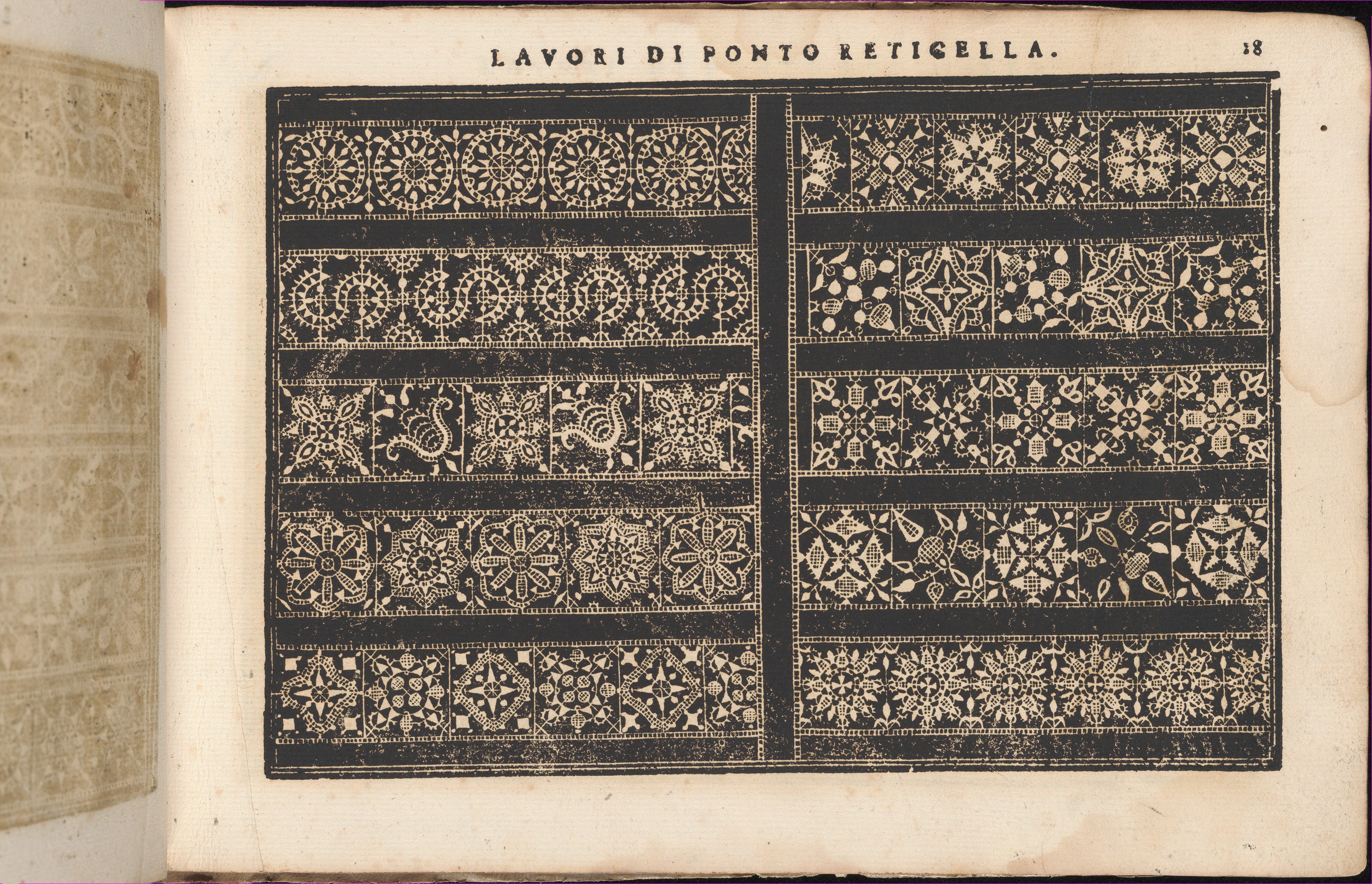 Vintage Reticella Needlework Patterns