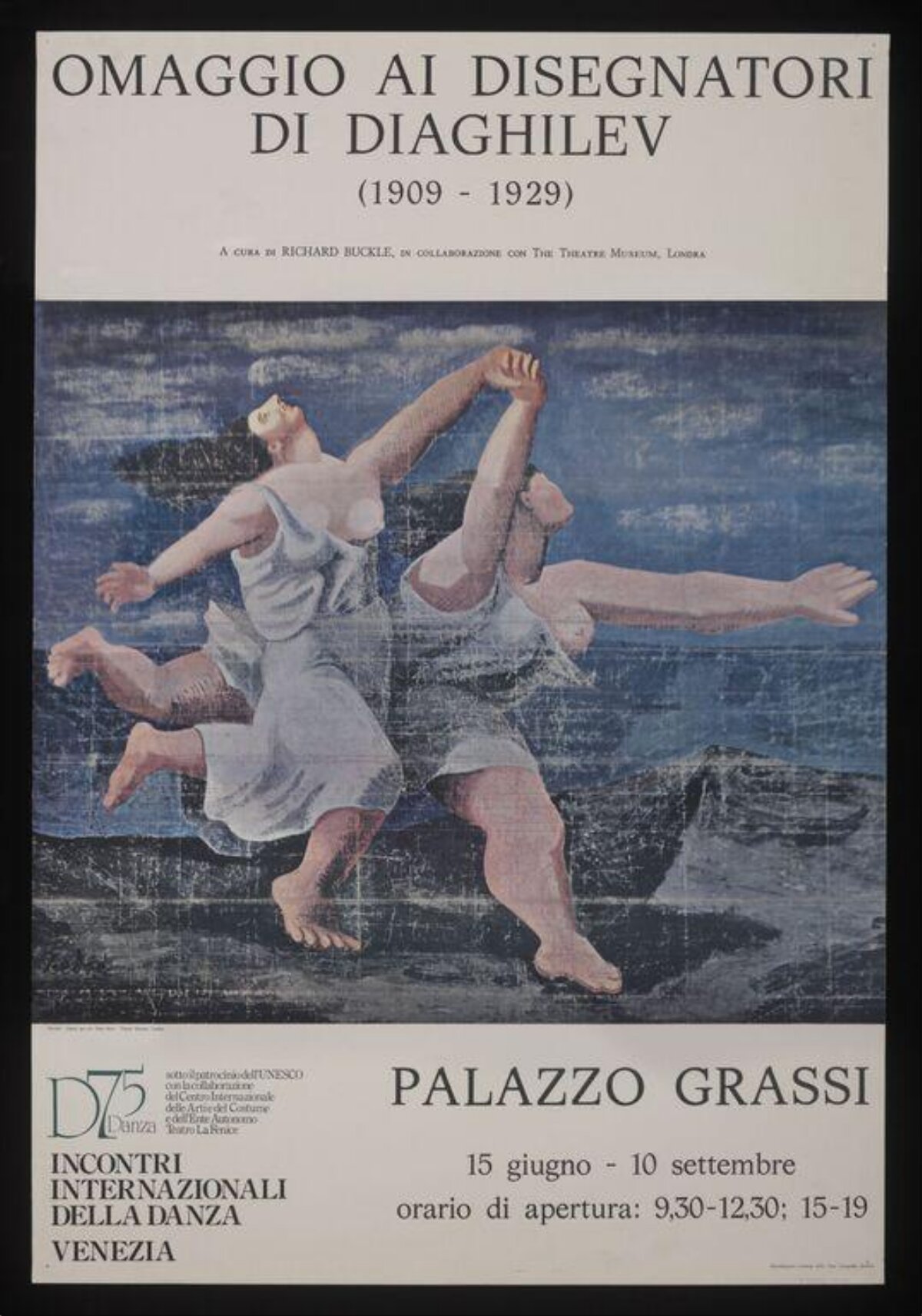 Diaghilev Designers Exhibition Poster