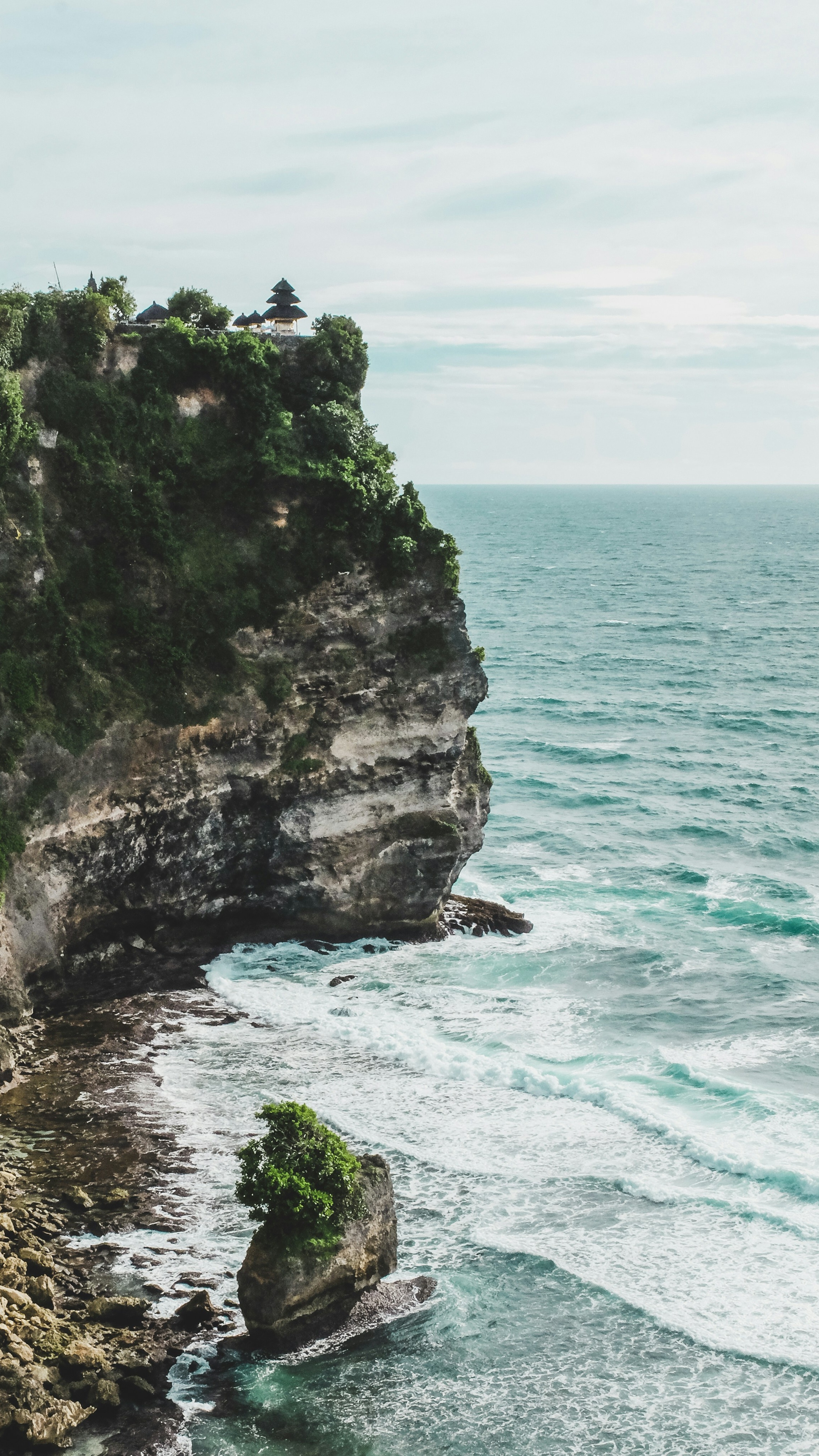 Uluwatu Temple Cliffside Ocean View