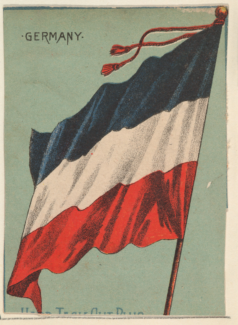 Vintage German Flag Illustration — Flags