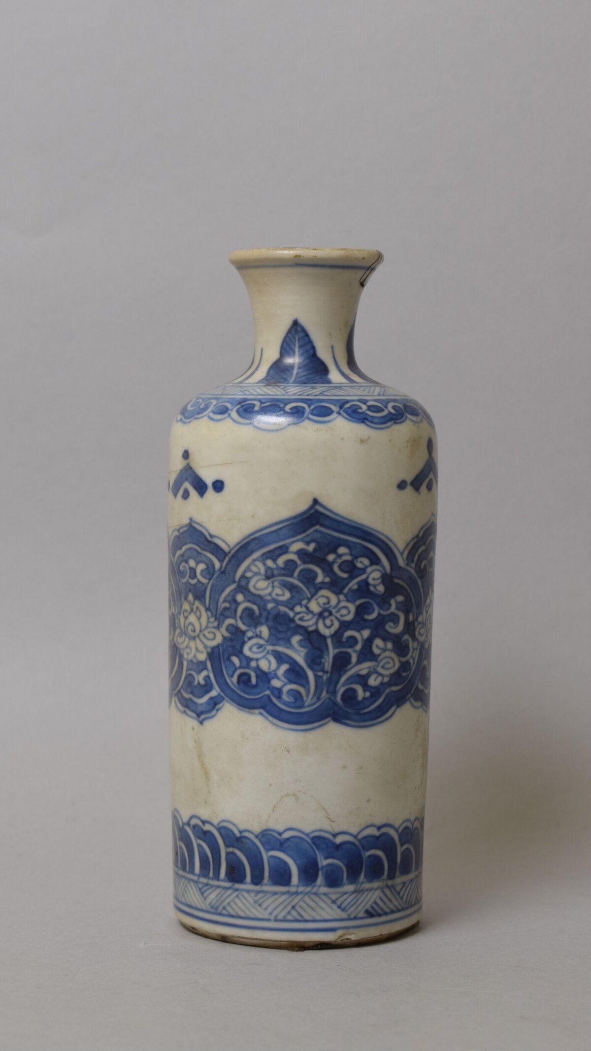 Antique Blue and White Porcelain Vase