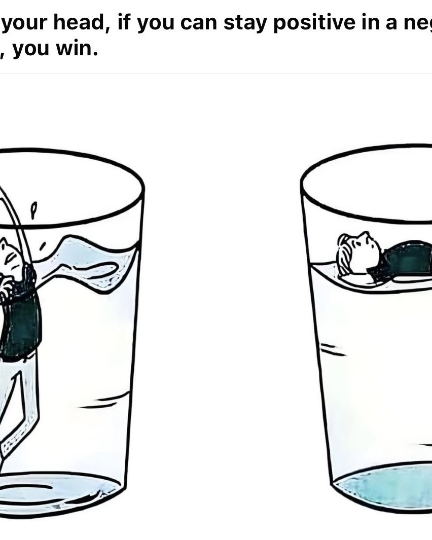 Staying Positive In A Negative Situation