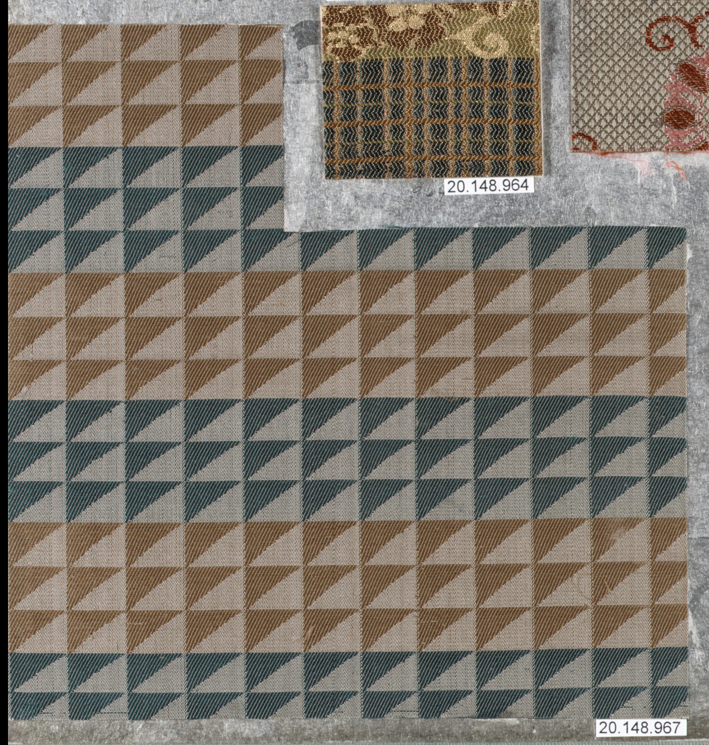 Archived Woven Textile Sample Swatches