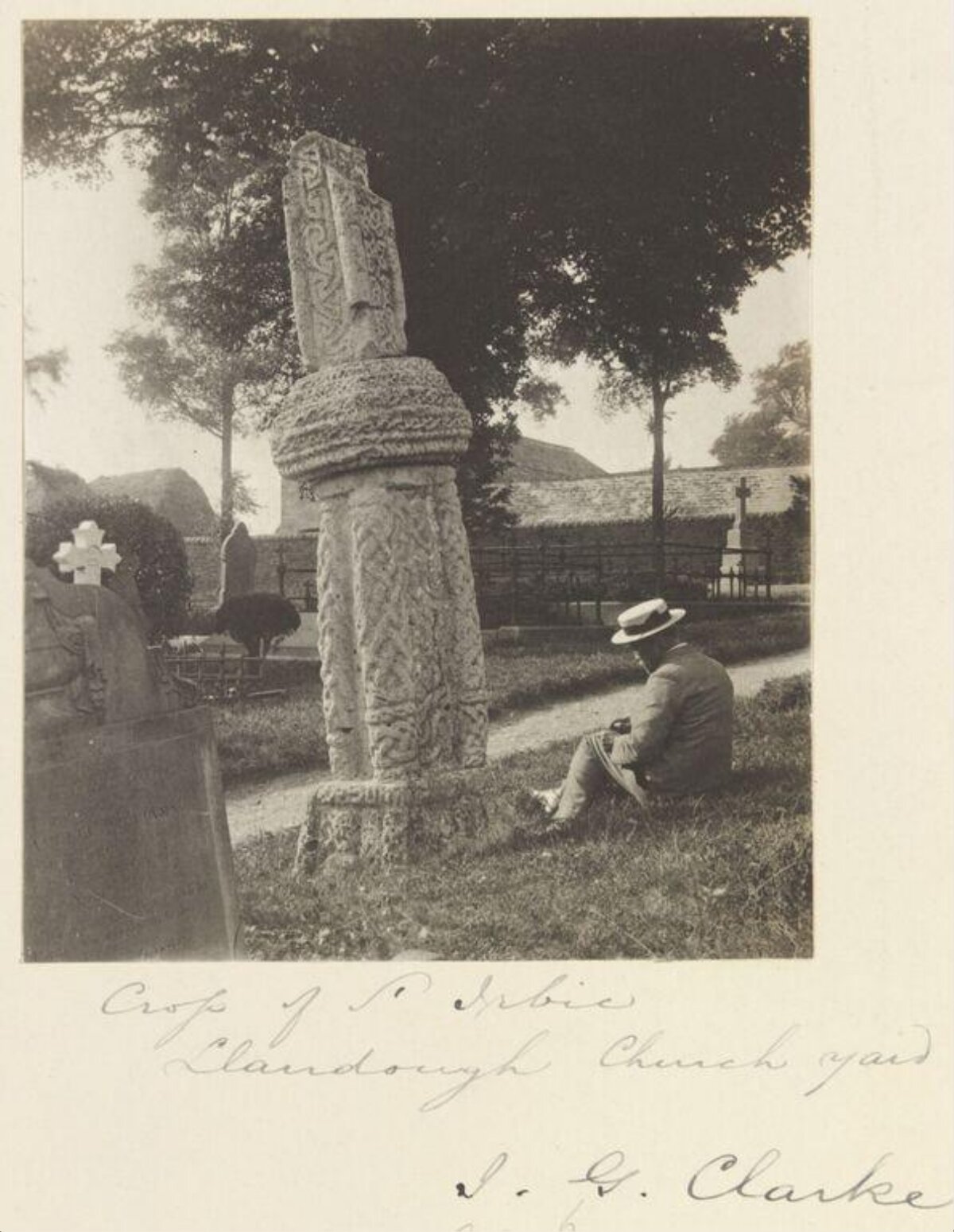 Ancient Cross at Claudough Churchyard