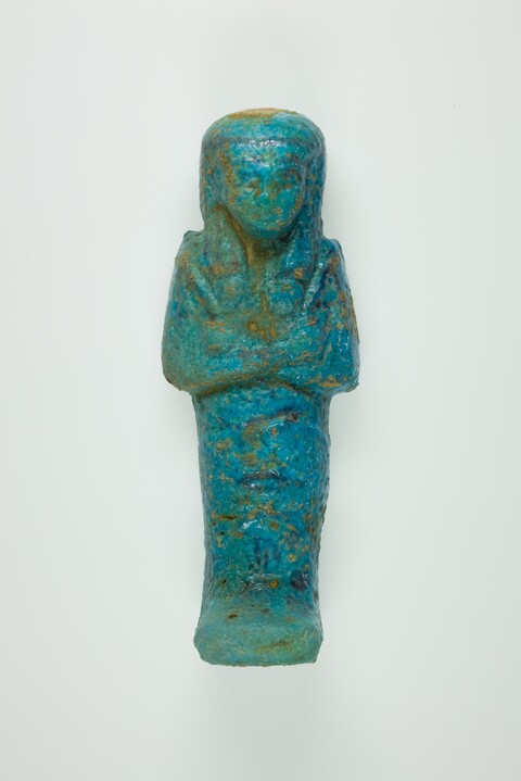 Ancient Egyptian Blue Shabti Figurine