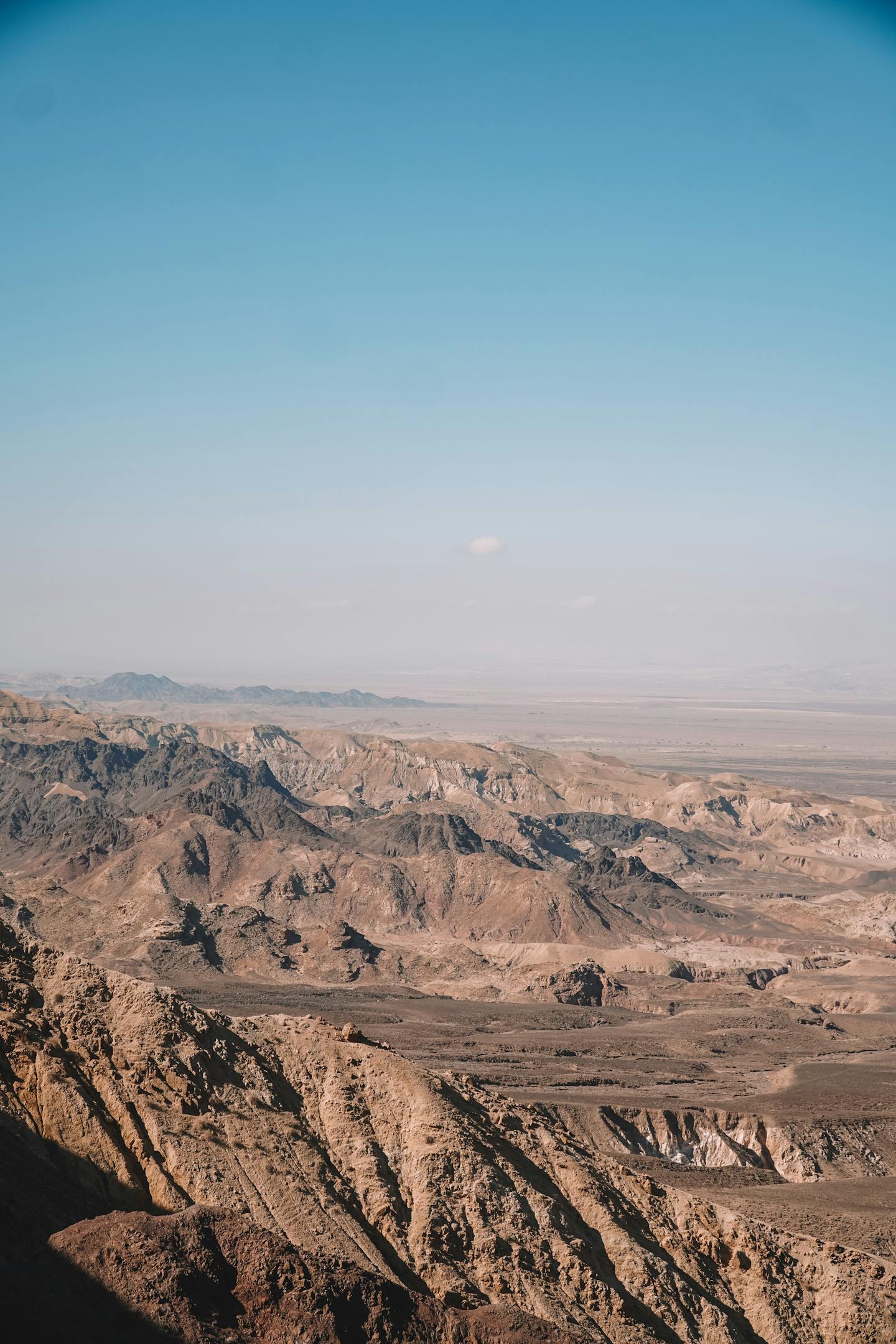Arid Desert Mountain Landscape