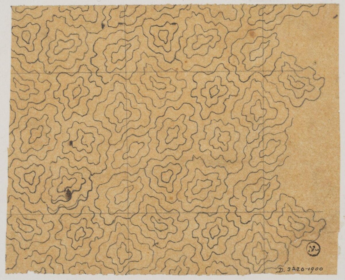 Vintage Repeating Pattern Sketch