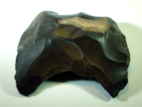 Raw Dark Flint Nodule