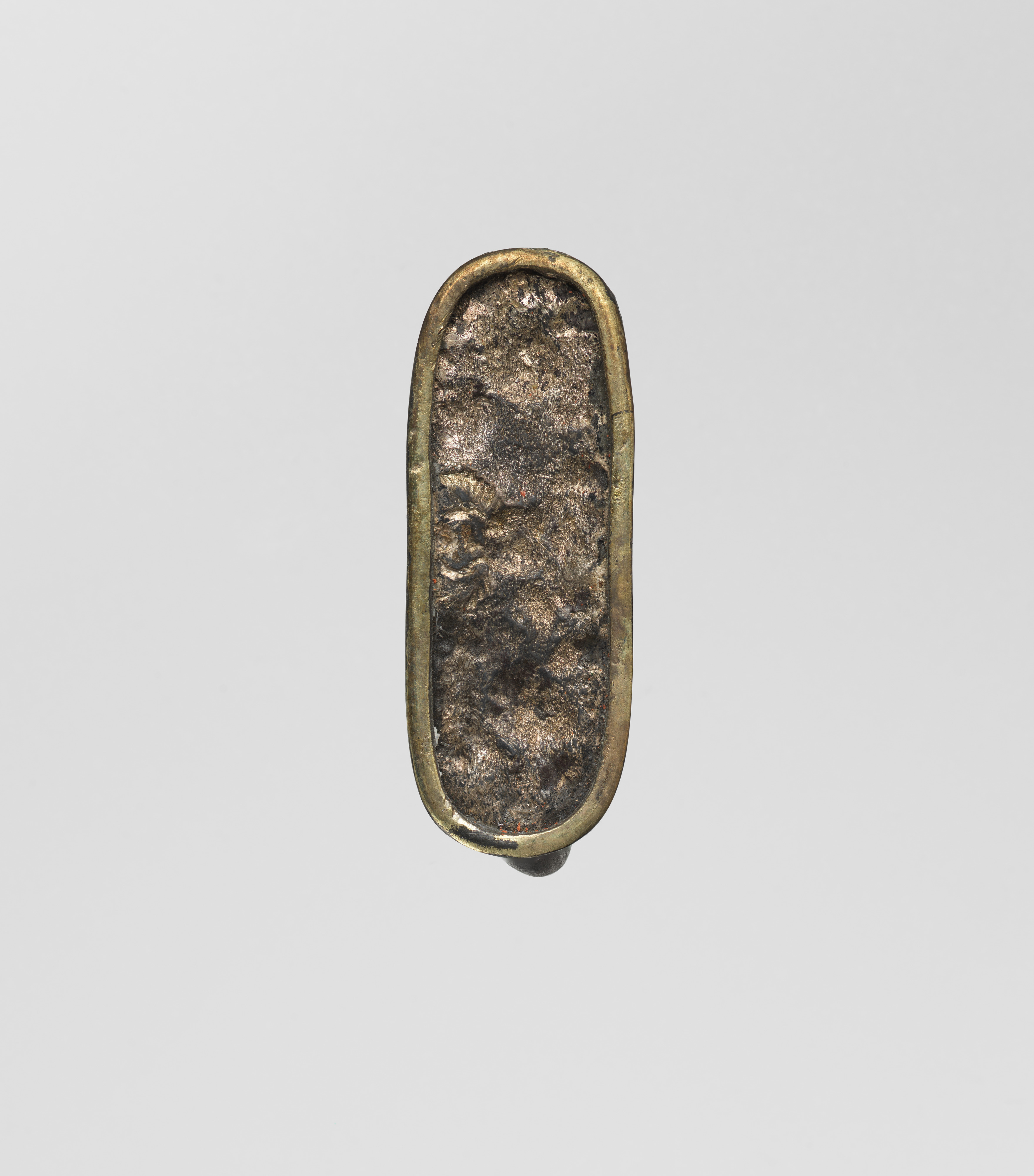 Ancient Oval Metal Artifact