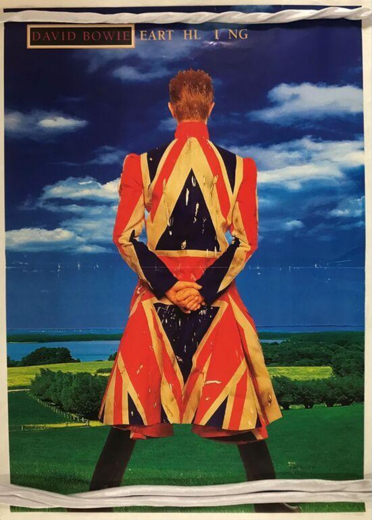David Bowie Earthling Album Poster