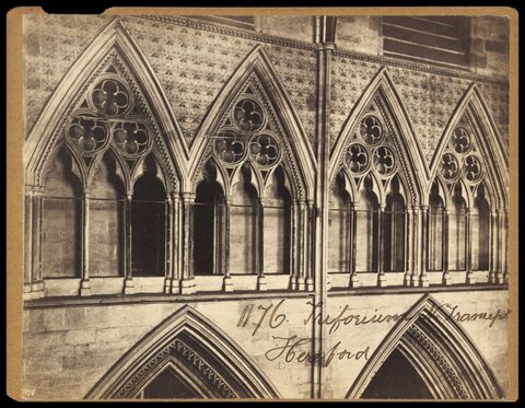 Gothic Triforium at Hereford