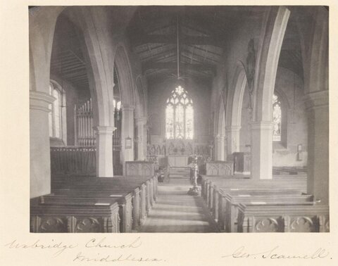 Warbridge Church Interior, Middlesex