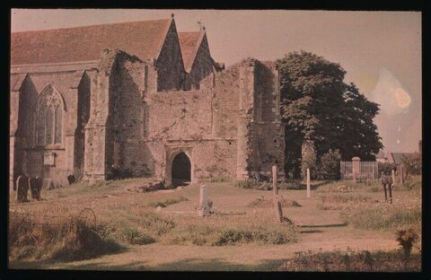 Old Ruined Church and Graveyard