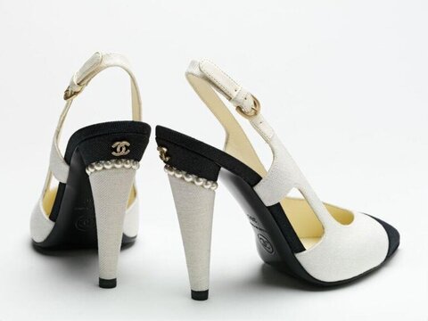 Chanel Slingback High Heels
