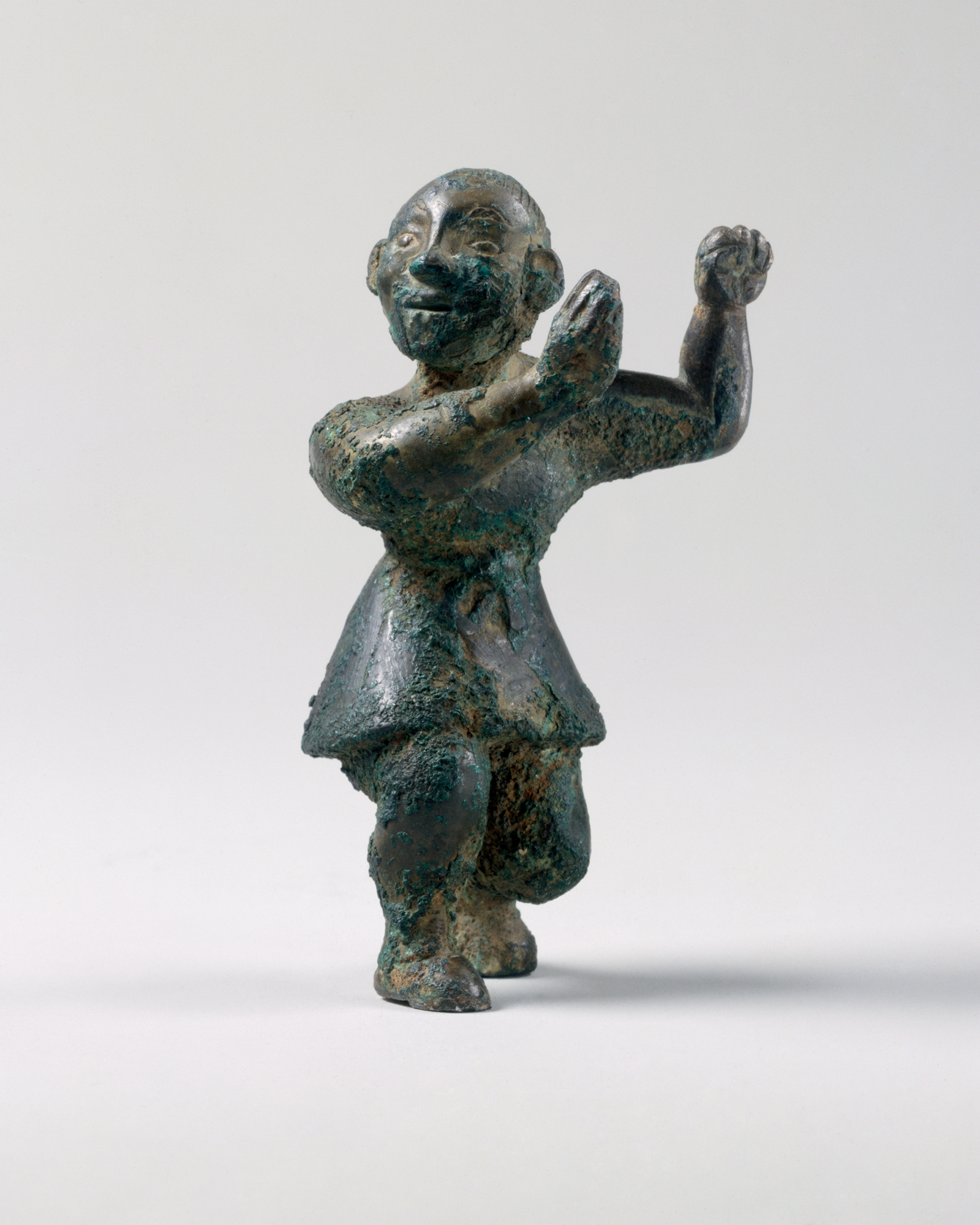 Ancient Bronze Dancing Figurine