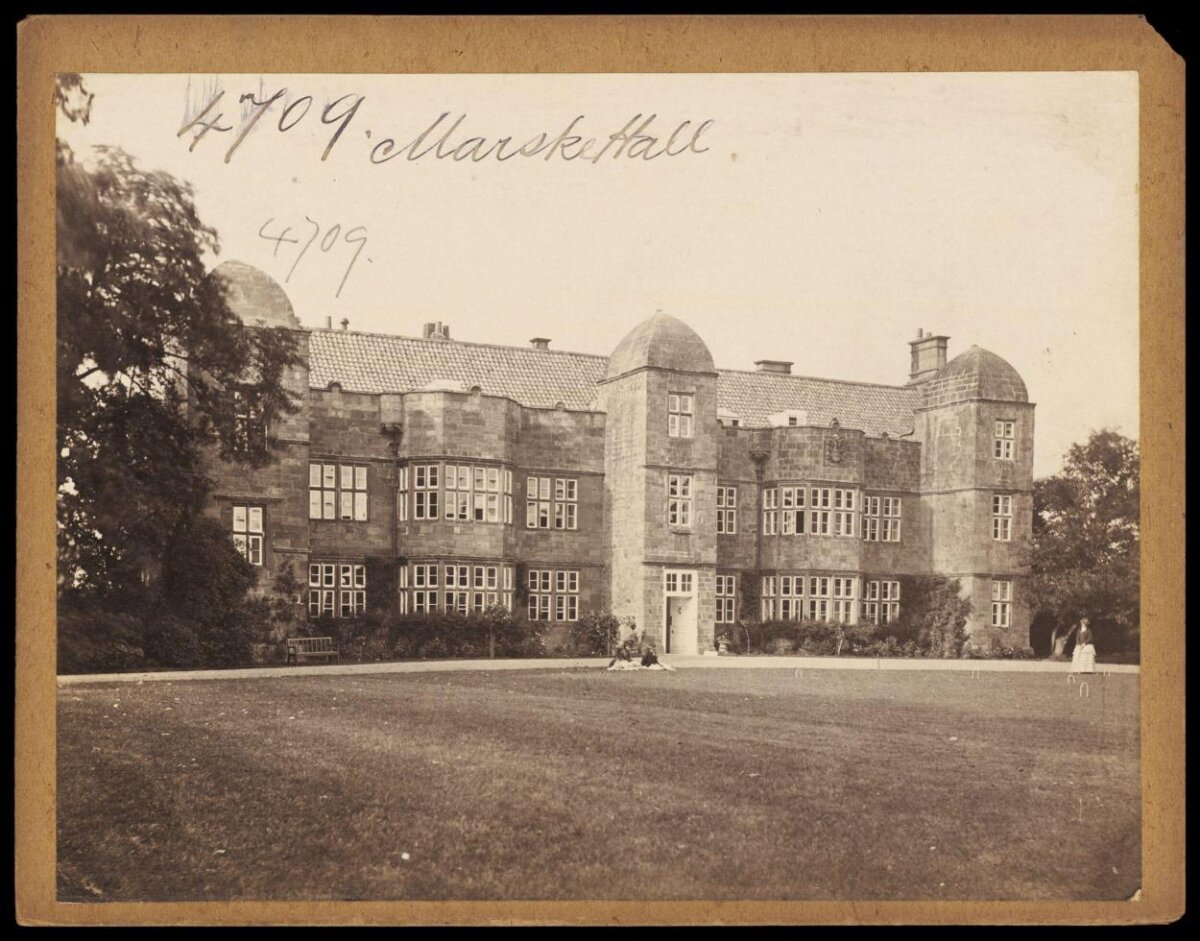 Marske Hall Vintage Photograph