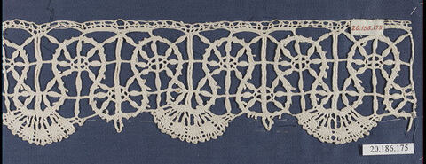 Antique Handmade Lace Border Sample