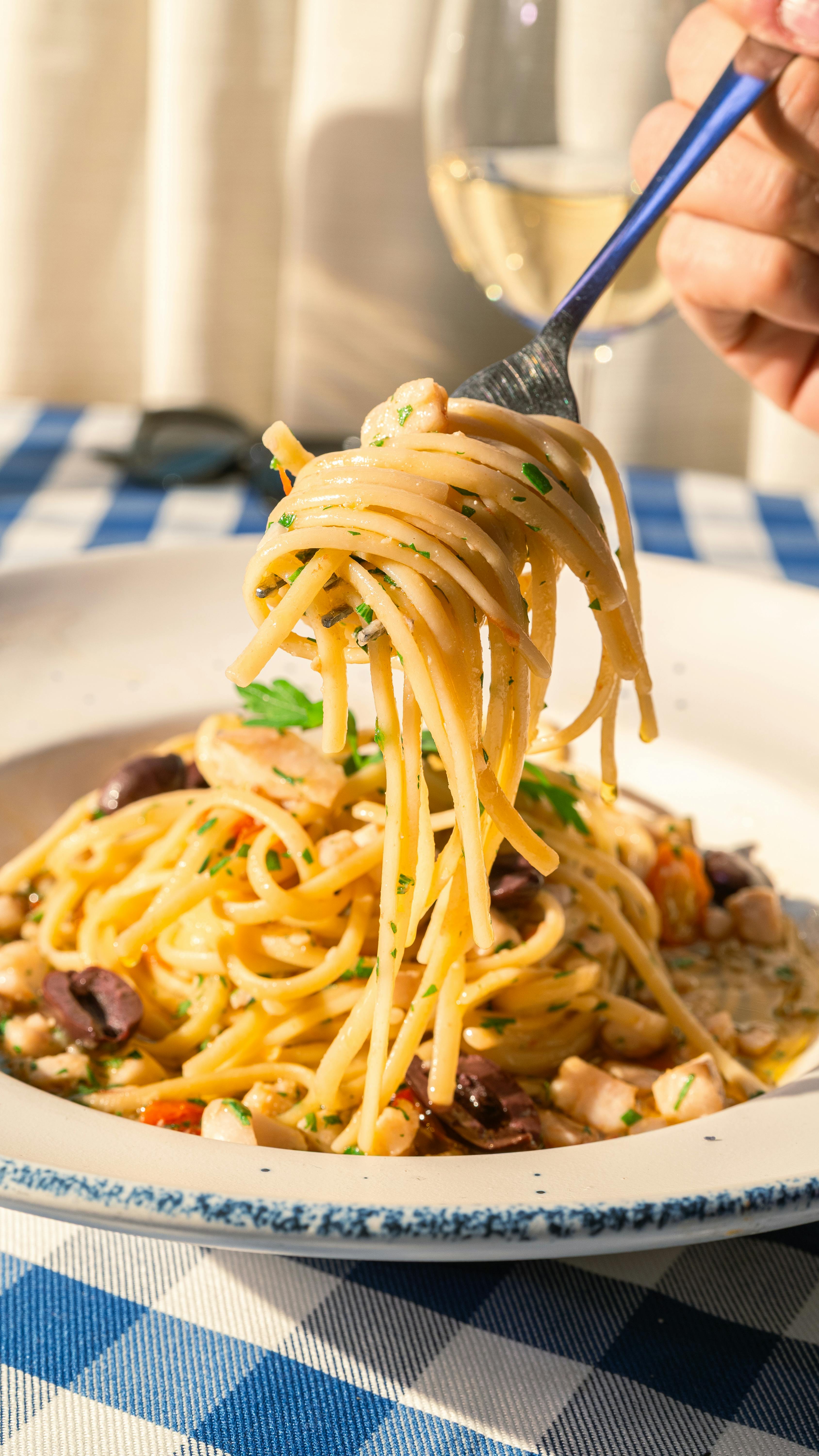 Spaghetti Twisted on a Fork