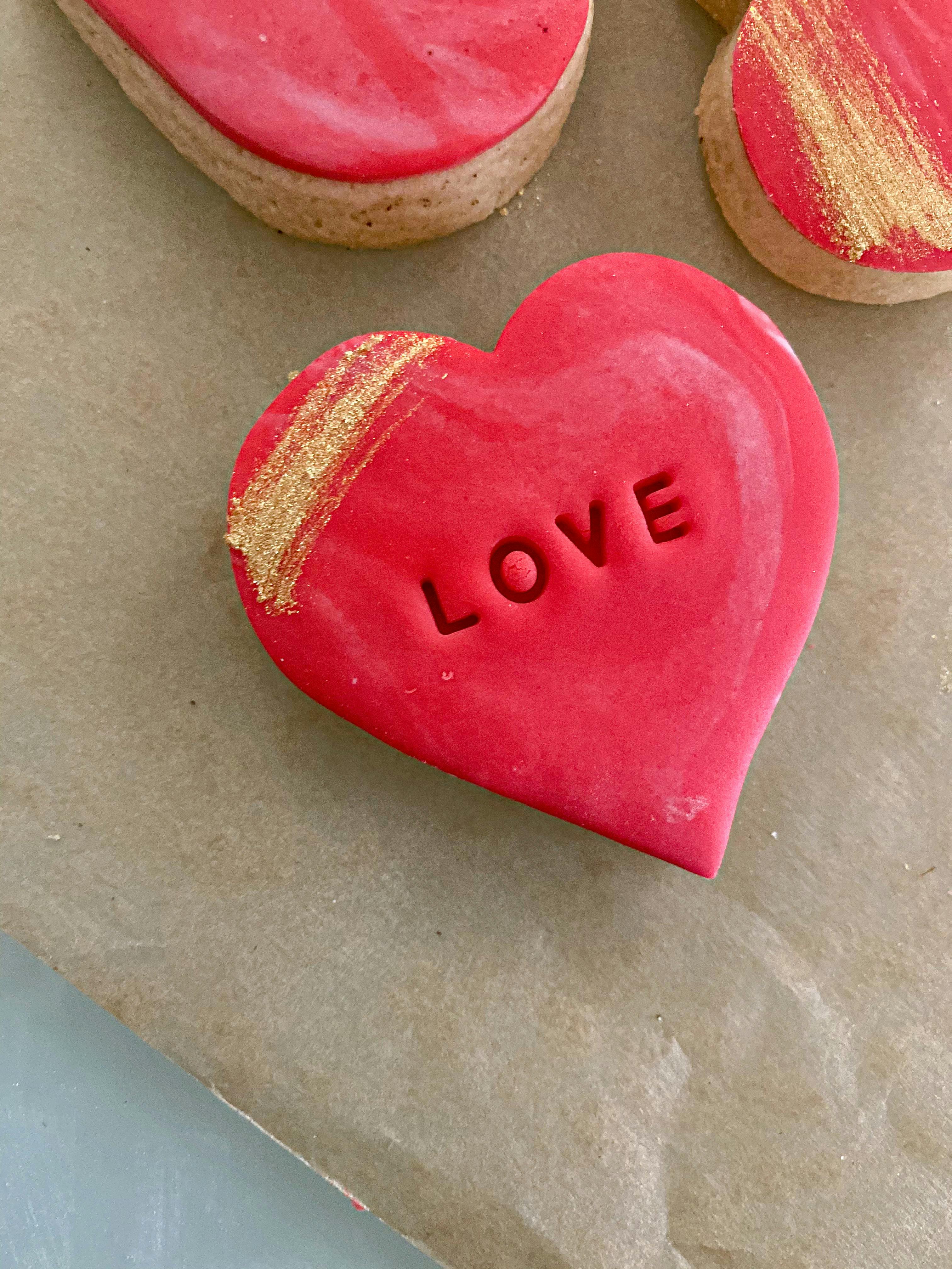 Heart-Shaped Love Cookie