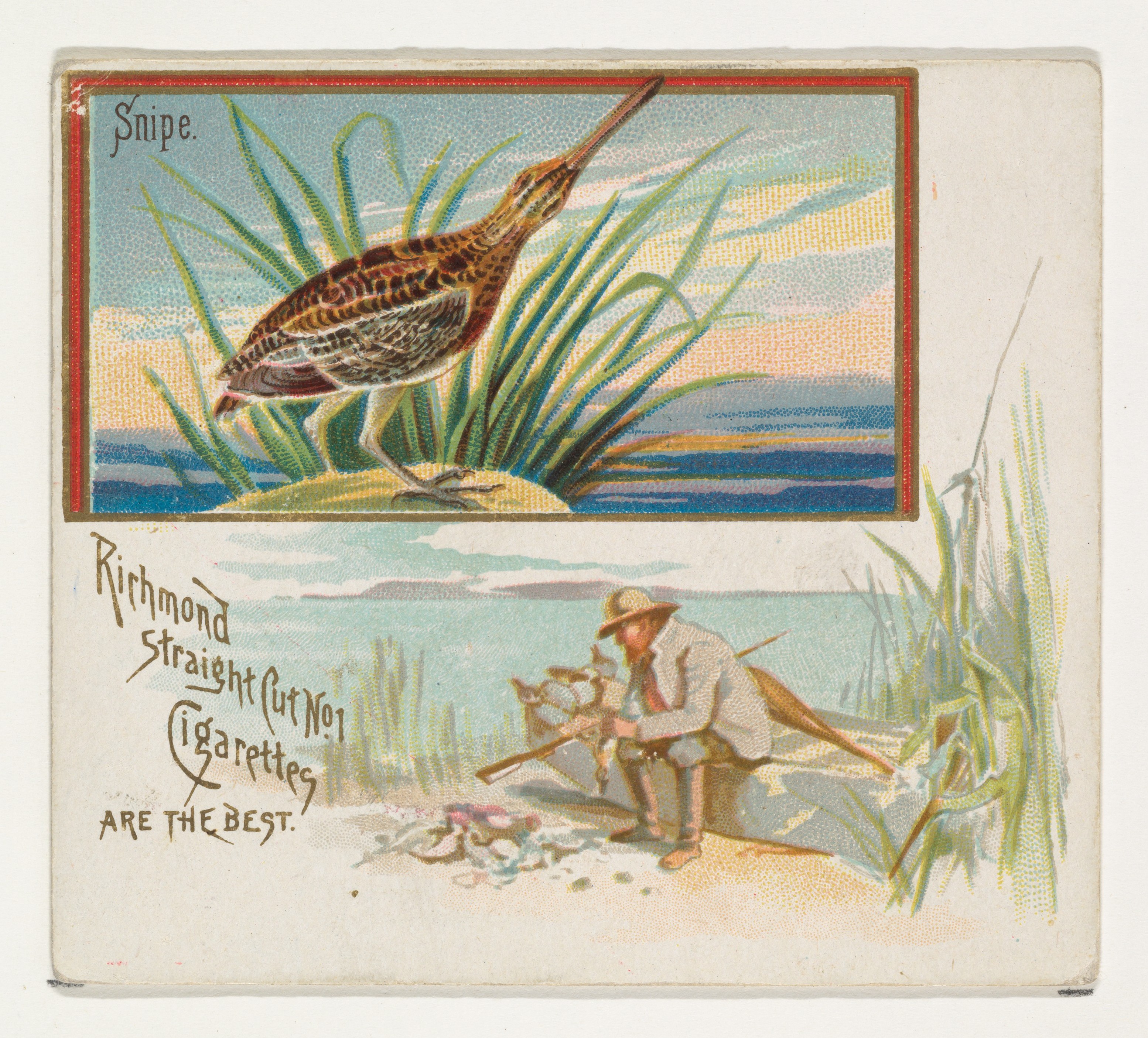Vintage Snipe Cigarette Advertisement
